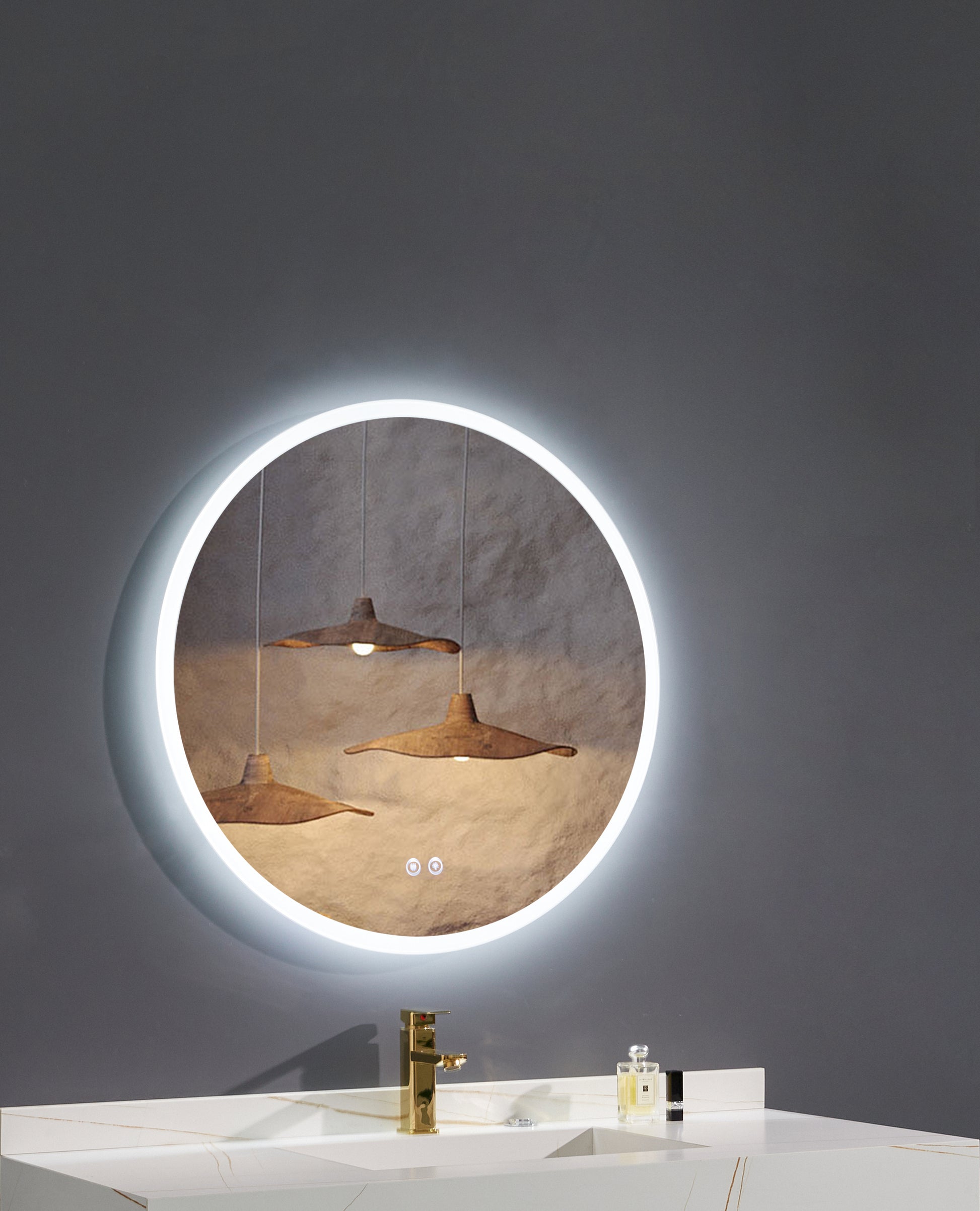 Beautiful Bathroom LED light mirror