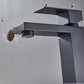 Black Single Hole Faucet Single-handle Bathroom Faucet with Drain Assembly