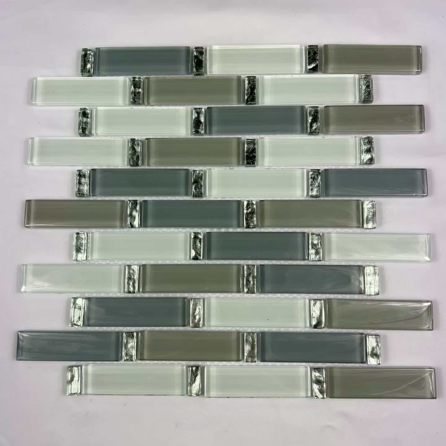 glass linear wall tile