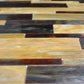 Yellow Stained Glass Linear Wall Backsplash Tile
