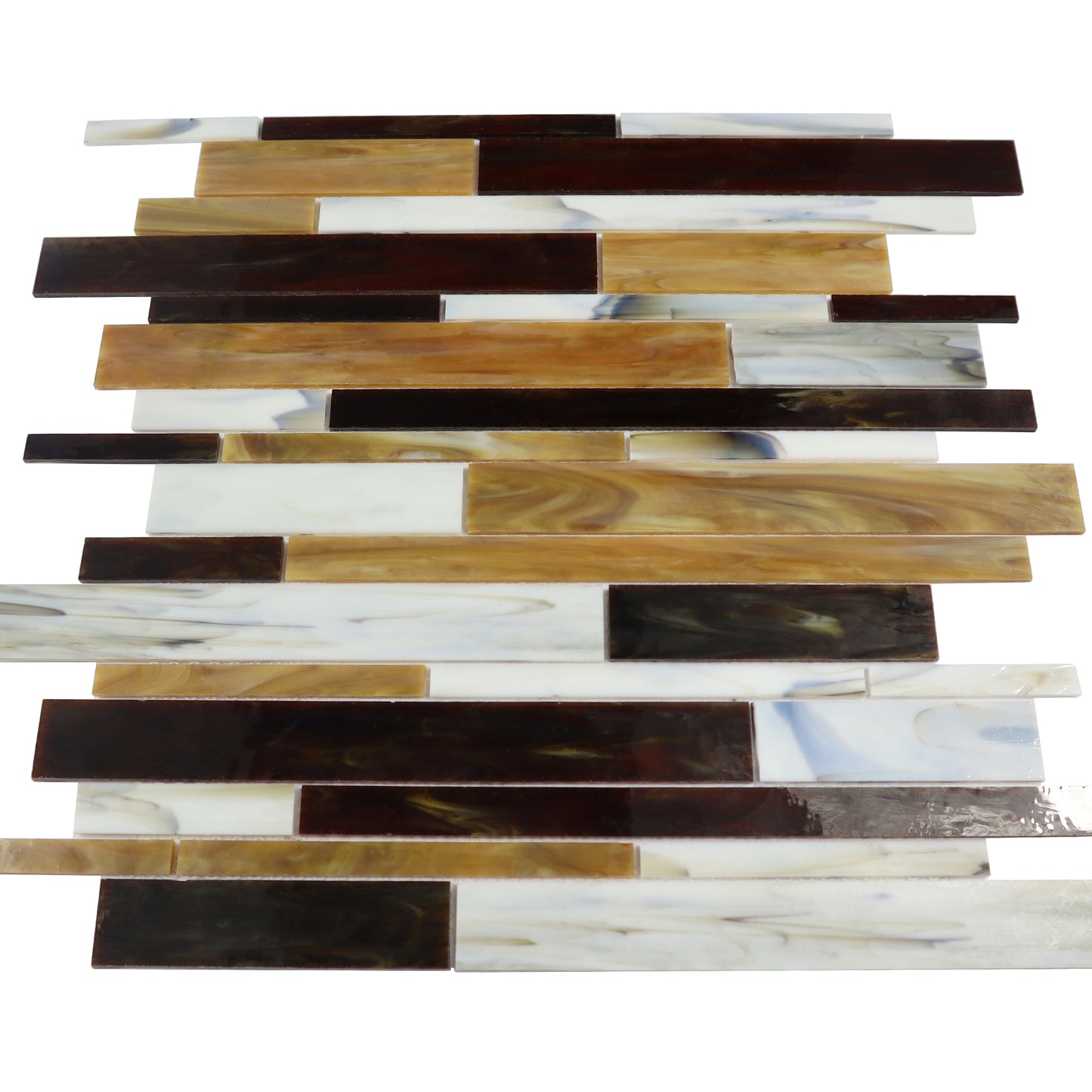 Stained Glass Linear Wall Backsplash Tile
