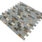 Blend Stone Mosaic Tile, Mini Brick Shell Serie Tile