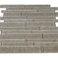 Beige Classic Linear Glass Wall Backsplash Tiles